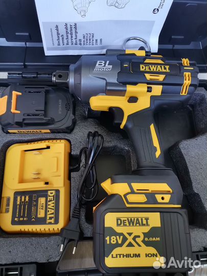 Гайковерт мощный dewalt