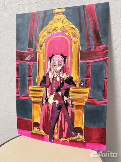 Аниме на бумаге.Последний серафим