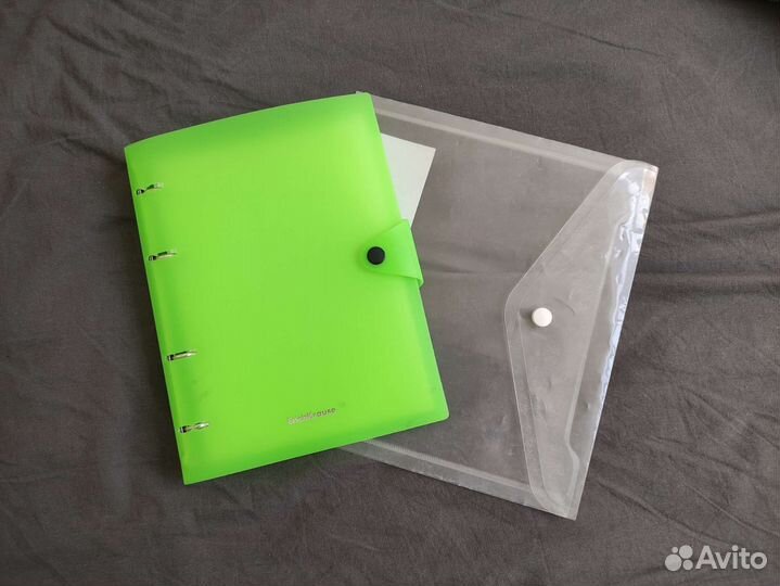 Канцелярия папка тетрадь держатель