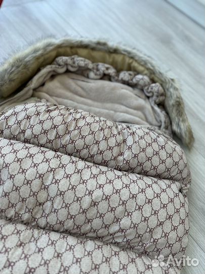 Зимний конверт в коляску