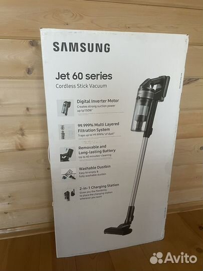 Новый Беспроводной пылесос Samsung Jet 60 turbo