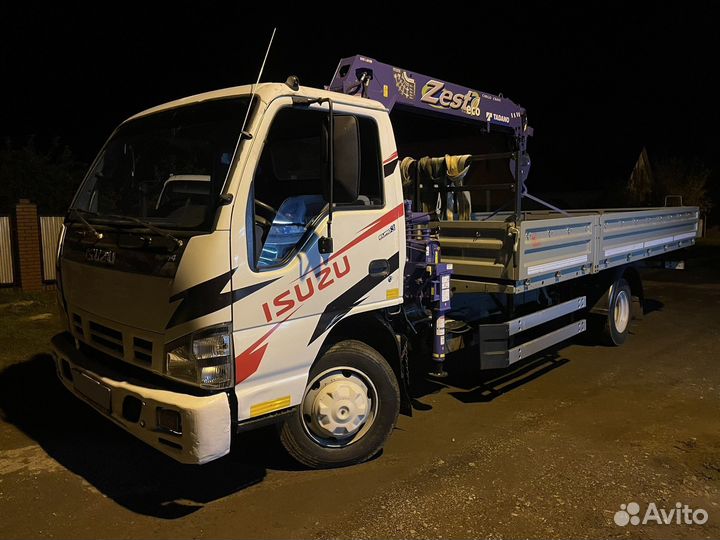 Isuzu NKR с КМУ, 2010