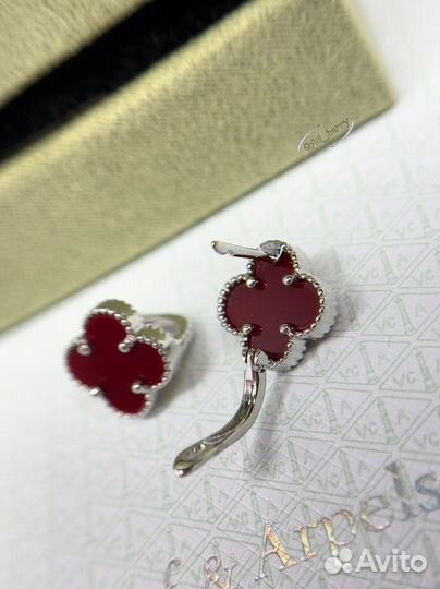 Серьги van cleef