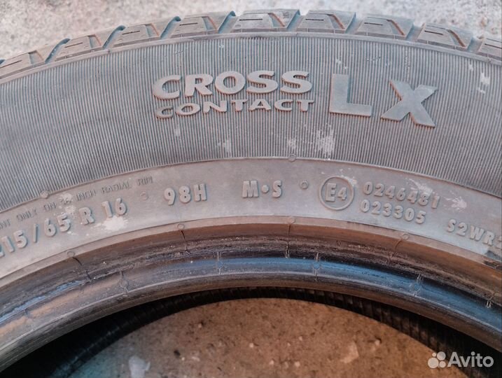Continental CrossContact LX 215/65 R16 98H