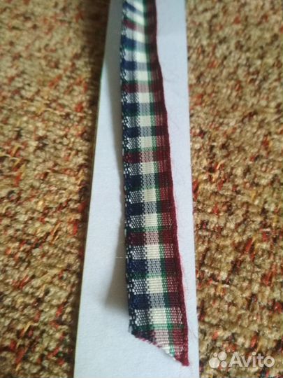 Лента шотландка 10 мм и 15 мм