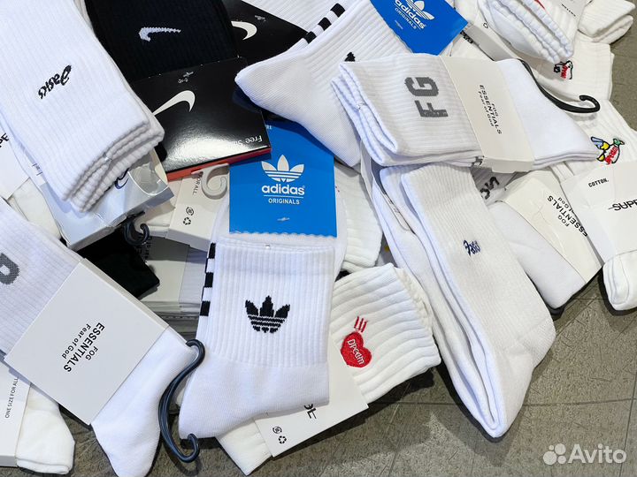 Носки Nike, Adidas, Essentials, FOG, Cactus Jack