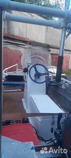 Лодка + мотор 9.9 + прицеп