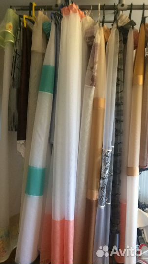 В наличии Новые разные шторы на кухню, дачу и т.п