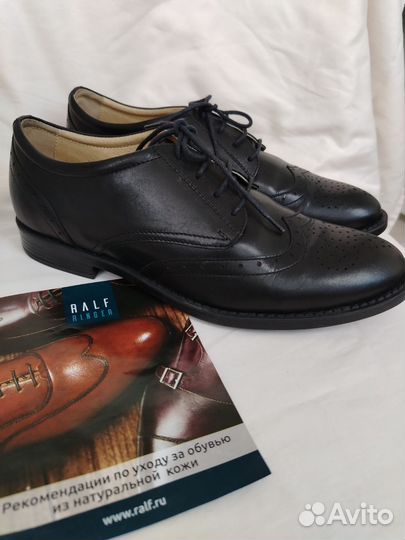 Полуботинки, лоферы, броги Ralf Ringer, 38р.Кожа