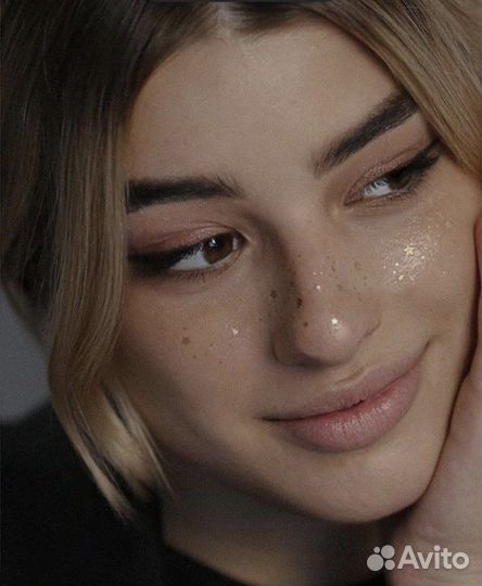 Веснушки на лицо переводные