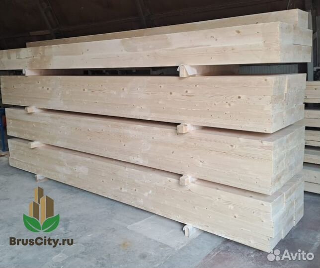 Клееный брус сосна-ел