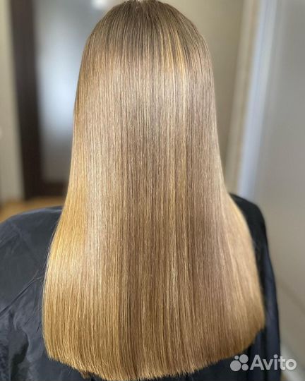 Кератиновое выпрямление, ботокс волос