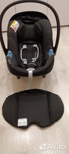 Автолюлька cybex aton + адаптеры