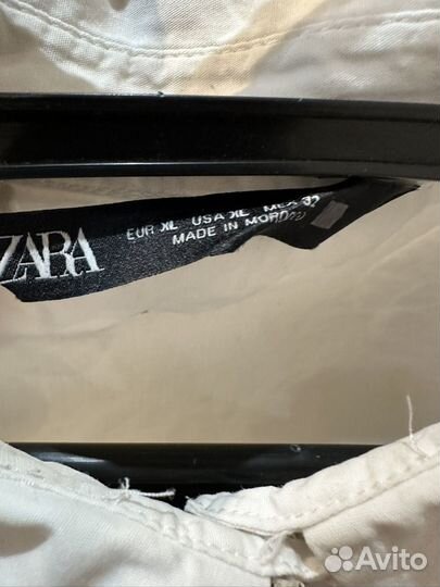 Белая блузка zara
