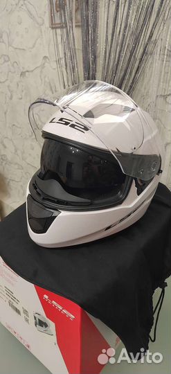 Мотоциклетный шлем LS2, размер S