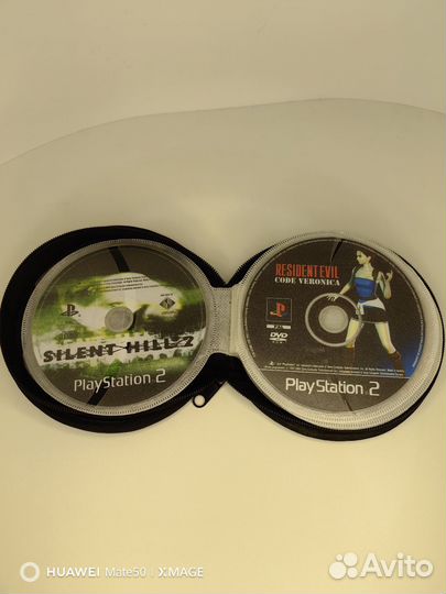 Игры на ps2 GTA Silent Hill 2 resident evil NHL 07