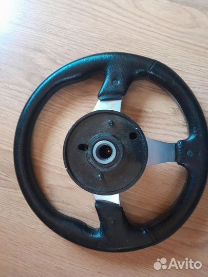 Спортивный руль на ваз