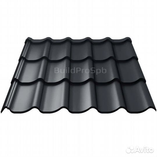 Металлочерепица классик 0,45мм, Drap