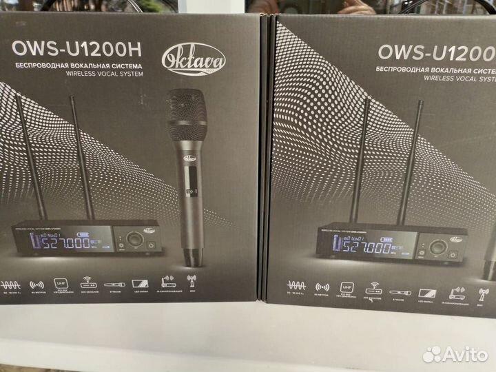 Беспроводная вокальная система Октава OWS-U1200H