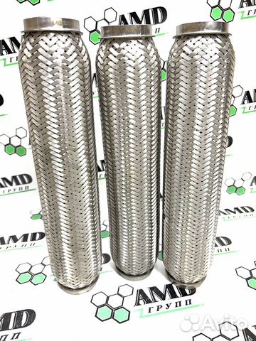 Гофра глушителя трёхслойная для Kia Ford Opel PG