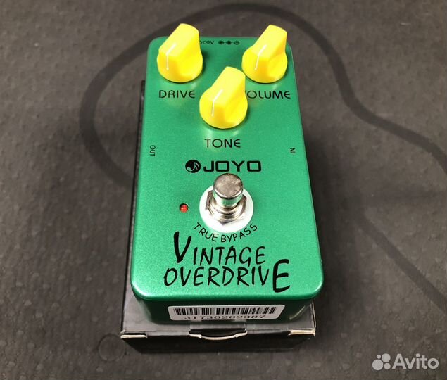 Педаль эффектов Joyo JF-01-Vintage-Overdrive