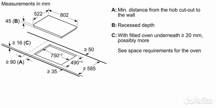 Плита Siemens ET811BHA1M iQ300, Электр.,4 конфорки