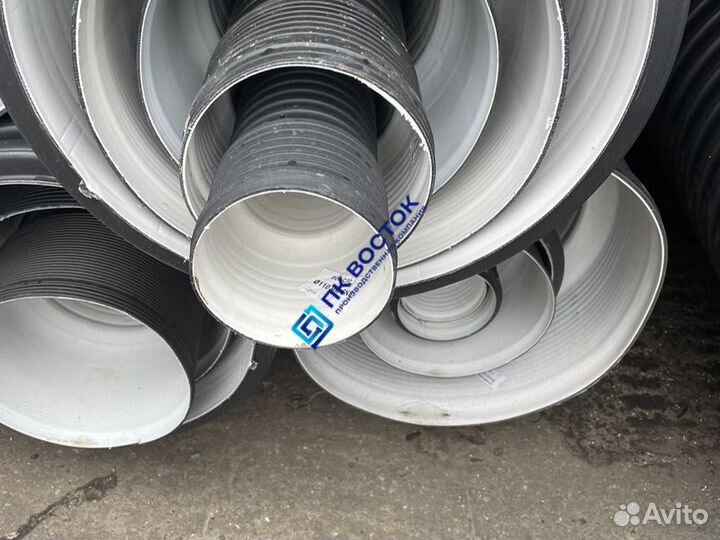 Труба гофрированная пнд 110/94 SN8