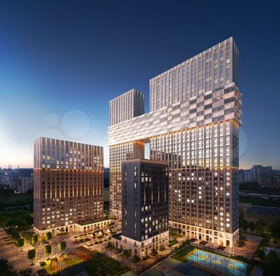 1-к. квартира, 35,2 м², 34/39 эт.