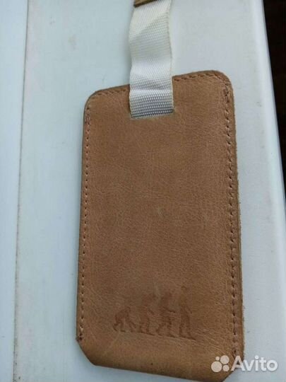 Чехол для телефона нат.кожа