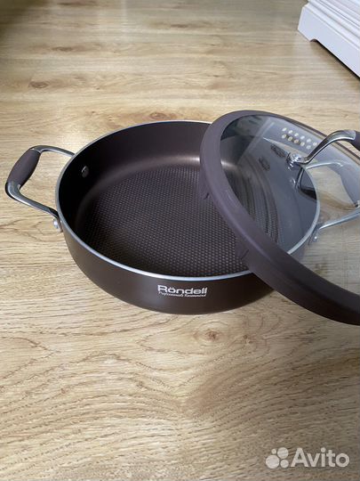Сотейник-сковорода с крышкой Rondell