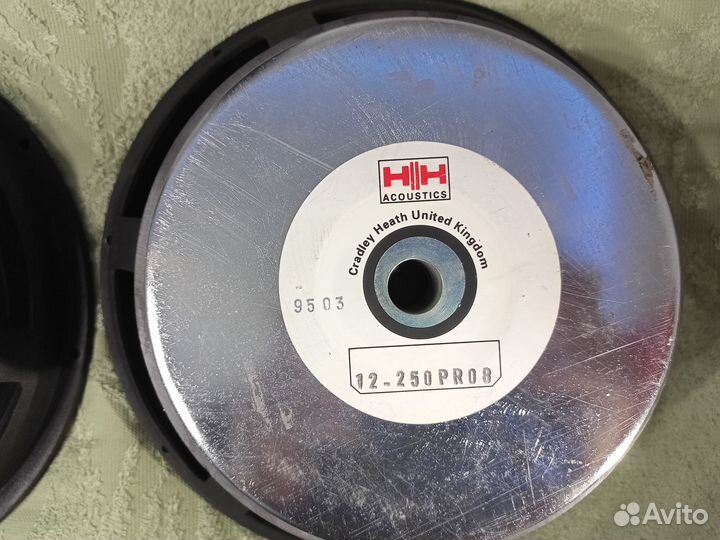 HH Acustics 12-250PRO8 Audax Onkyo 4А28 ломо
