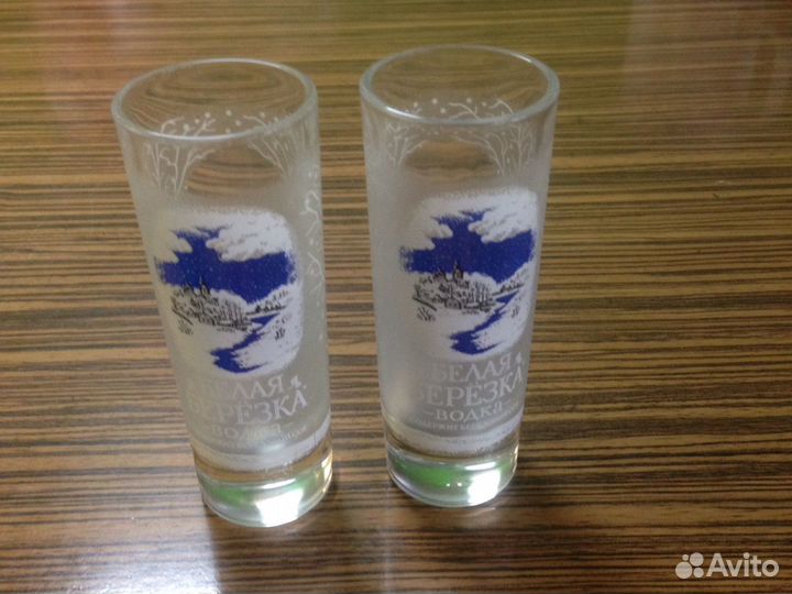 Хруст. стопки и стекл. фужеры