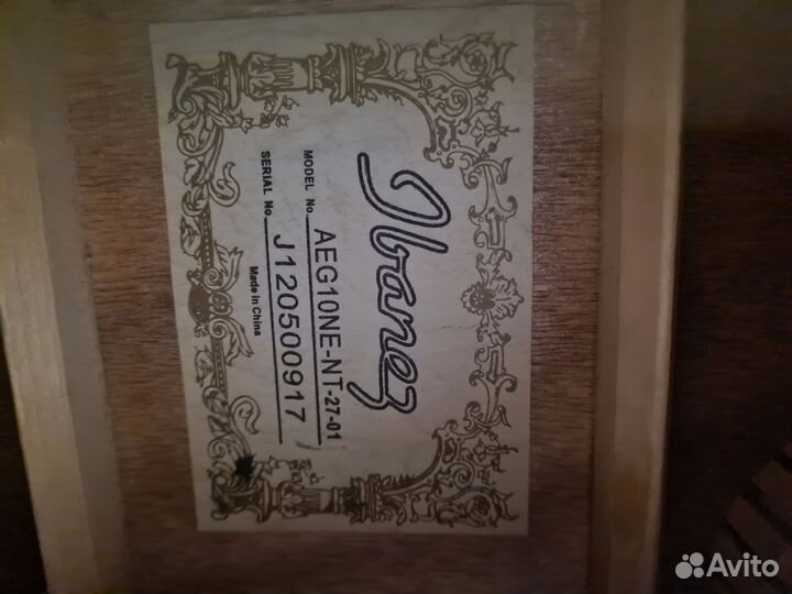 Электро акустическая гитара Ibanez