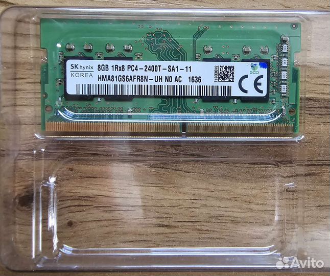 Оперативная память ddr4 sodimm 8Gb
