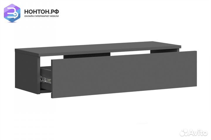Тумба подвесная Челси графит