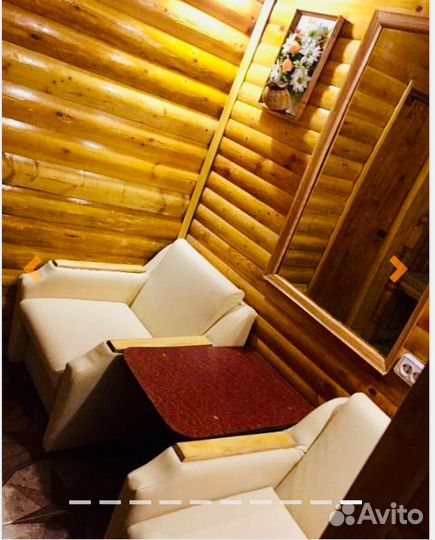 Сауна с теплым бассейном