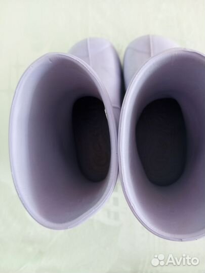 Сапоги резиновые для девочки (27 размер ) б/у