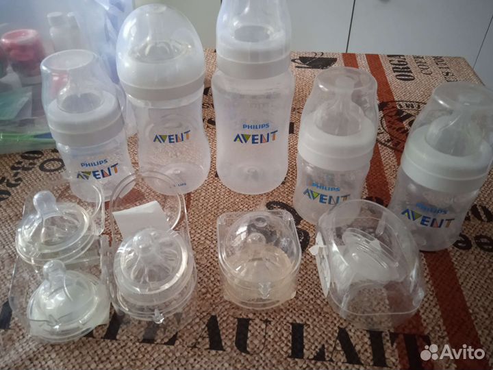 Бутылочки avent новые