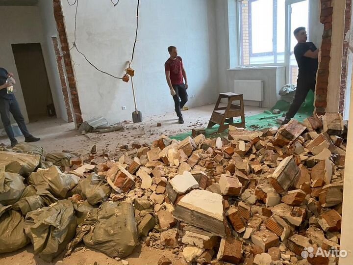 Демонтаж / Демонтажные Работы /Камаз/Вывоз мусора