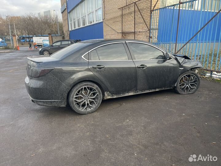 Mazda 6 2.0 AT, 2008, битый, 290 000 км