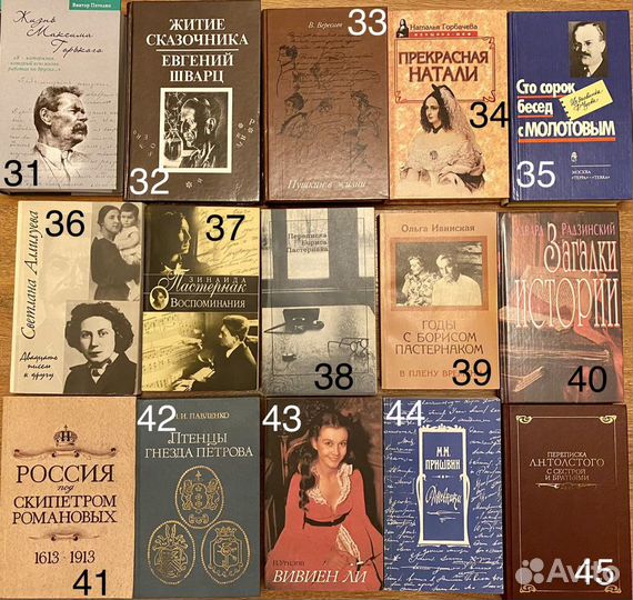 Книги. Воспоминания. Мемуары