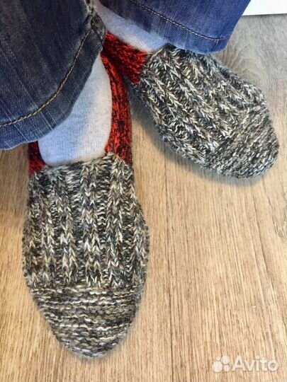 Следки вязаные носки