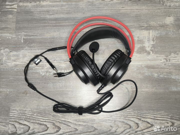 Новые наушники с подсветкой a4tech G200 bloody