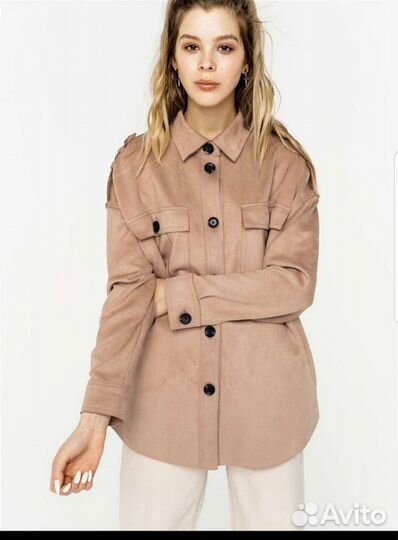 Куртка-рубашка oversise befree женская