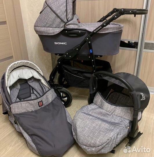 Коляска verdi sonic 3 в 1