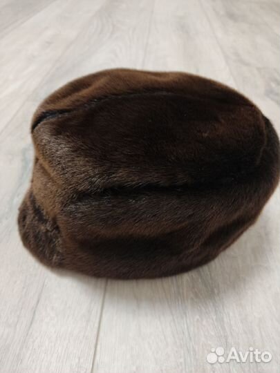 Норковая шапка мужская