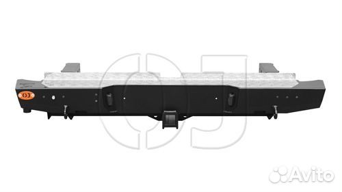 Задний бампер Mitsubishi L200 IV / Митсубиши Л 200