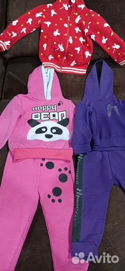 Вещи пакетом на девочку от 18м-2,5лет