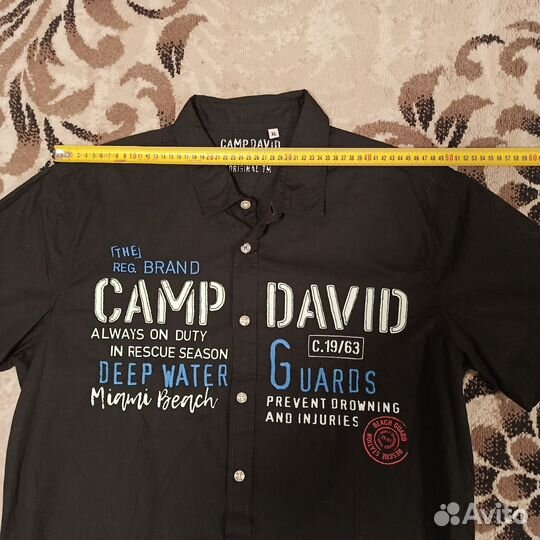 Рубашка мужская Camp david XL