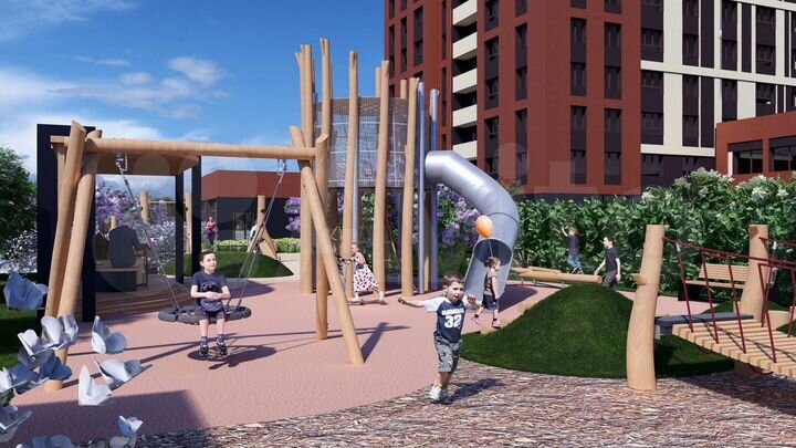 2-к. квартира, 61,1 м², 4/25 эт.